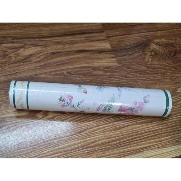 Vintage Bee Butterfly Garden Imperial Wallpaper‎ Border Prepasted 5 Yd Floral - Picture 3 of 10